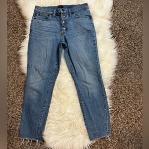 J.Crew 9” mid rise jeans 27